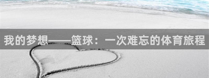 球速体育任小聊id：我的梦想——篮球：一次难忘的体育旅程